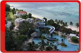 Остров Сайпан, Hotel Nikko Saipan 4*+ расположен на песчаном пляже.