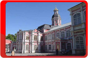 Russia, Saint Petersburg, Alexander Nevsky Lavra and Necropolis